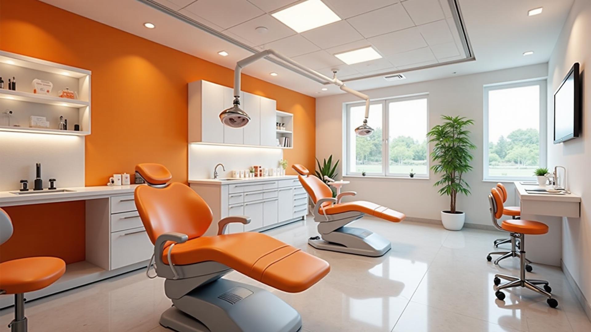 Modern dental clinic with braces and aligner treatment facilities